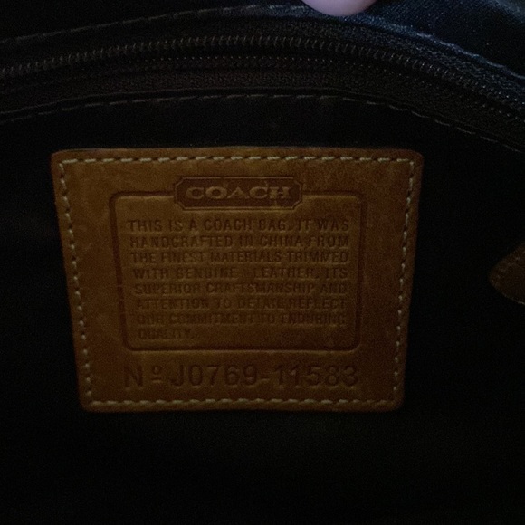 Coach shoulder bag - Picture 3 of 7